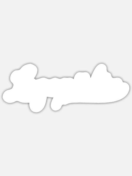 logopädin - Sticker Größe S (10 x 10 cm) - Mattweiß