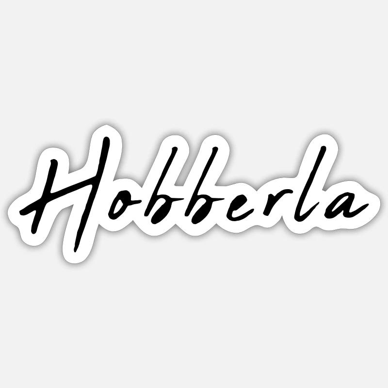 hobberla 1 Sticker size S (10 x 10 cm)