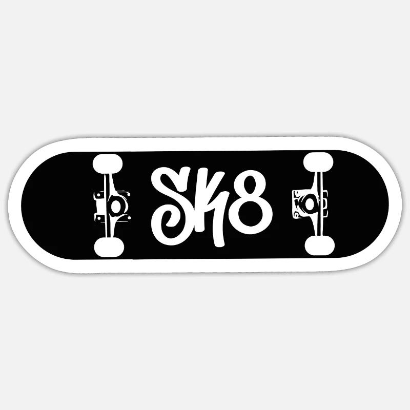 Sticker størrelse S (10 x 10 cm) - 