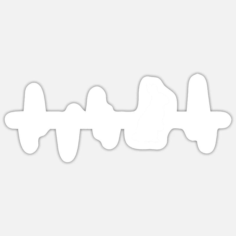 Rabbit Sticker size S (10 x 10 cm)