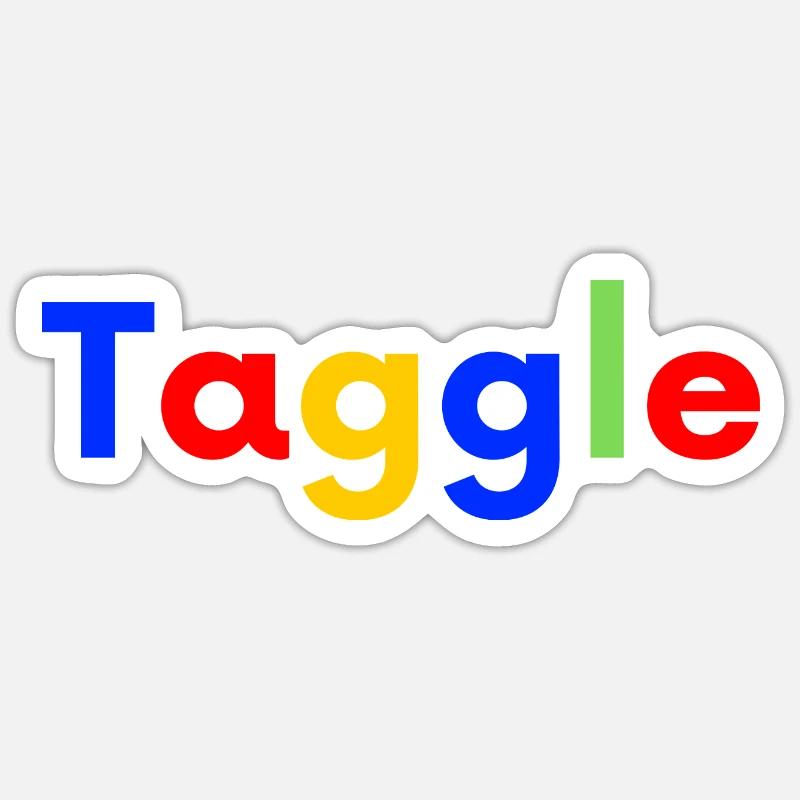 TAGGLE GOOGLE Geschenkidee Humor Sticker Größe S (10 x 10 cm)
