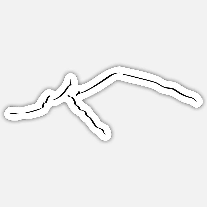 Sticker Größe S (10 x 10 cm) - 