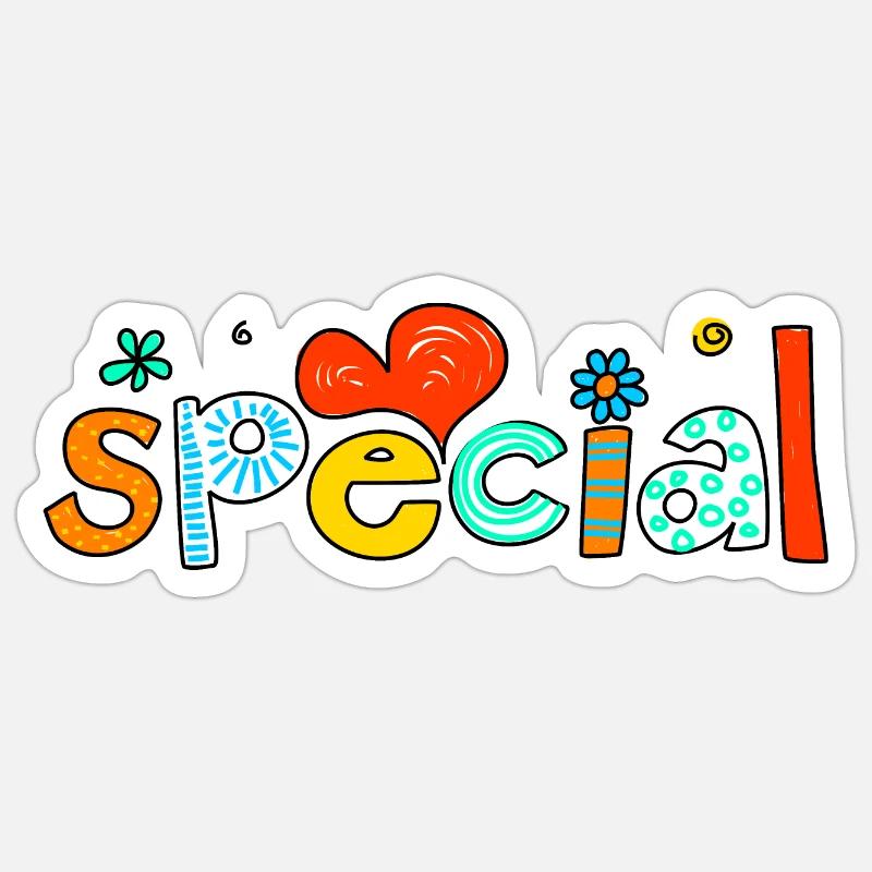 spécial - Sticker taille S (10 x 10 cm) - blanc mat