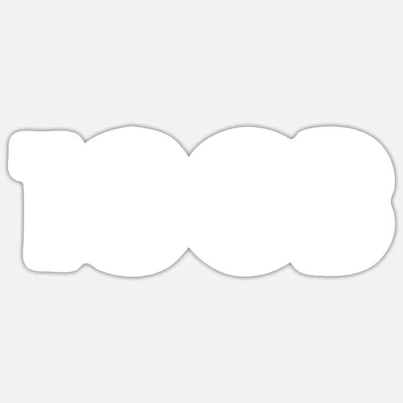 Sticker taille S (10 x 10 cm) -