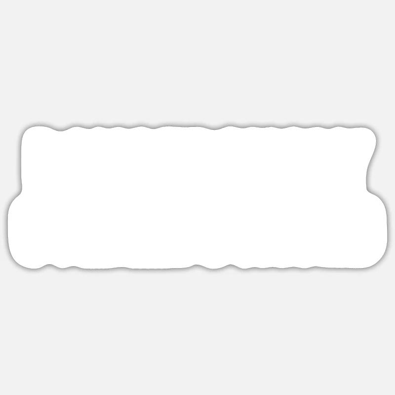 Dangerously Overeducated - Sticker size S (10 x 10 cm) - white matte