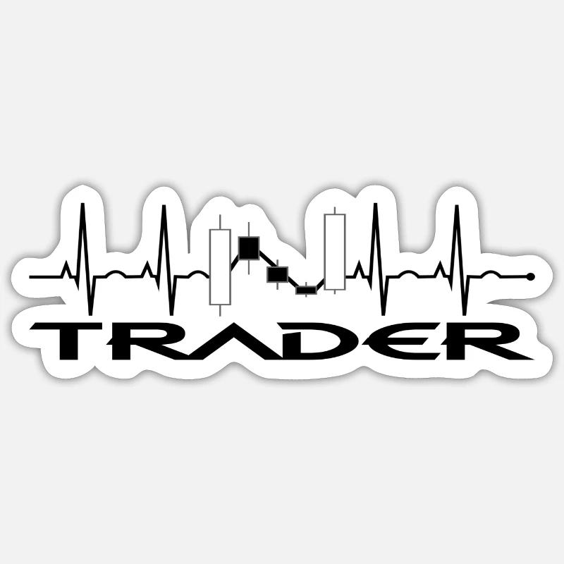 Trader Sticker Größe S (10 x 10 cm)