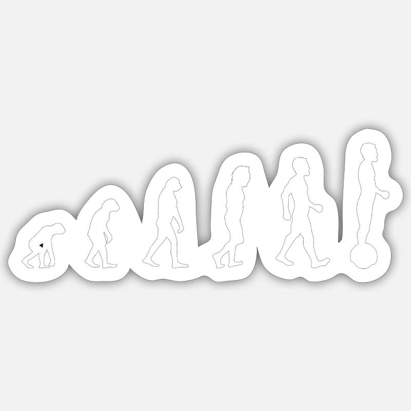 Gyroroue évolution Sticker taille S (10 x 10 cm)