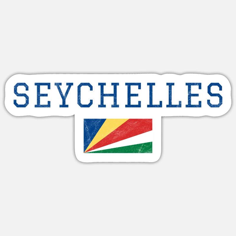 Seychelles Sticker size S (10 x 10 cm)