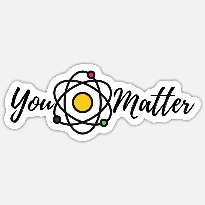 Vous comptez Sticker taille S (10 x 10 cm)