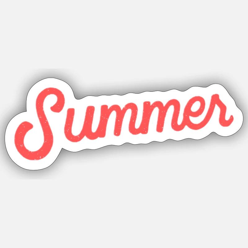 Sommer Sticker Größe S (10 x 10 cm)
