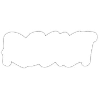 Resist - Sticker size S (10 x 10 cm) - white matte - Front