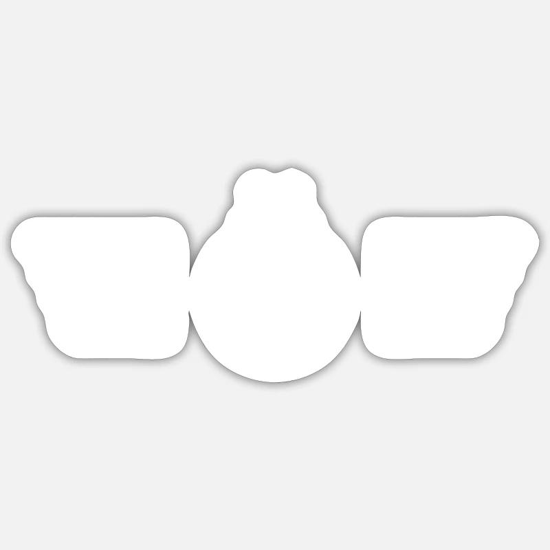 Sticker Größe S (10 x 10 cm) - 