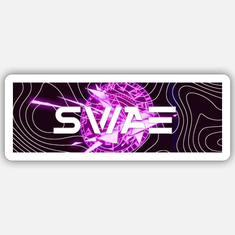 swea header Sticker Größe S (10 x 10 cm)