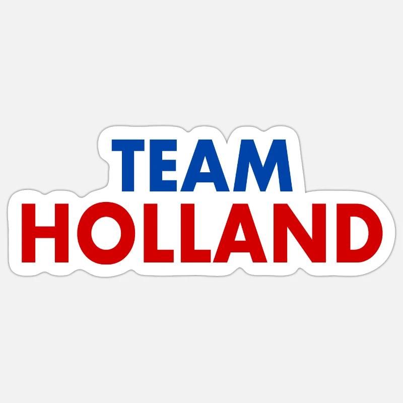 Holland Sticker størrelse S (10 x 10 cm)
