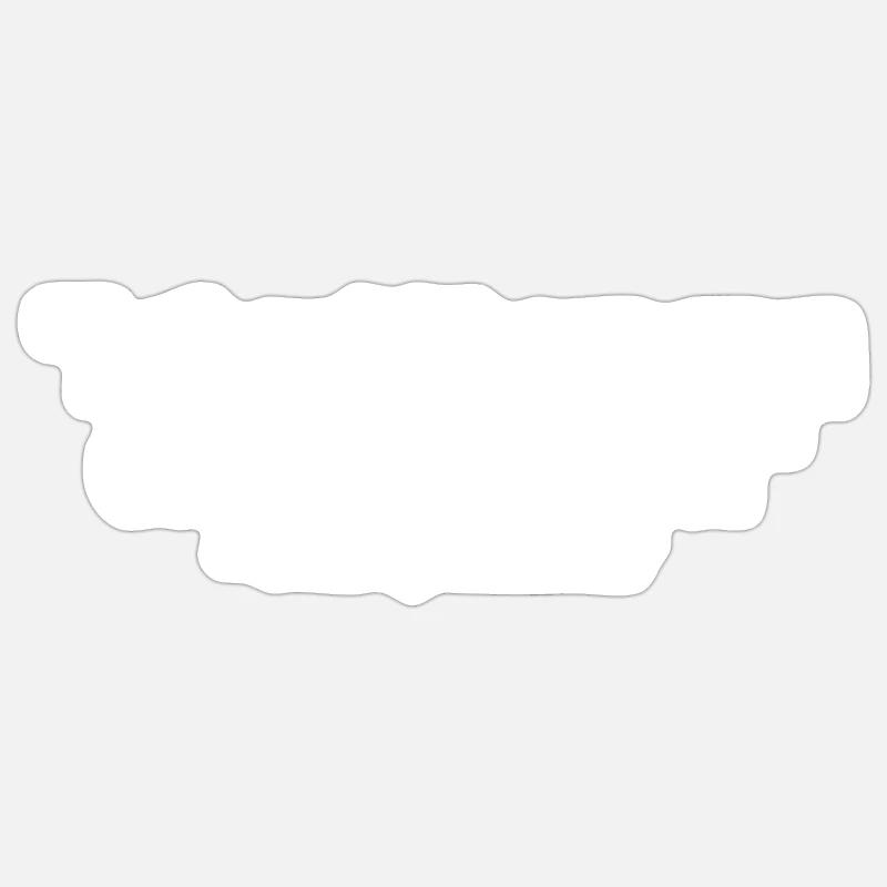 Serial killer quote - Sticker size S (10 x 10 cm) - white matte