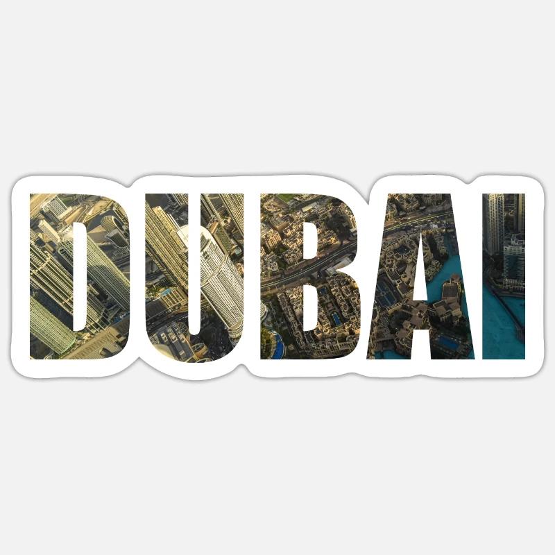 Dubai Sticker size S (10 x 10 cm)