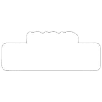 Dreierlachs Bremen 3erlachs Fisch Geschenk - Sticker Größe S (10 x 10 cm) - Mattweiß - Vorne