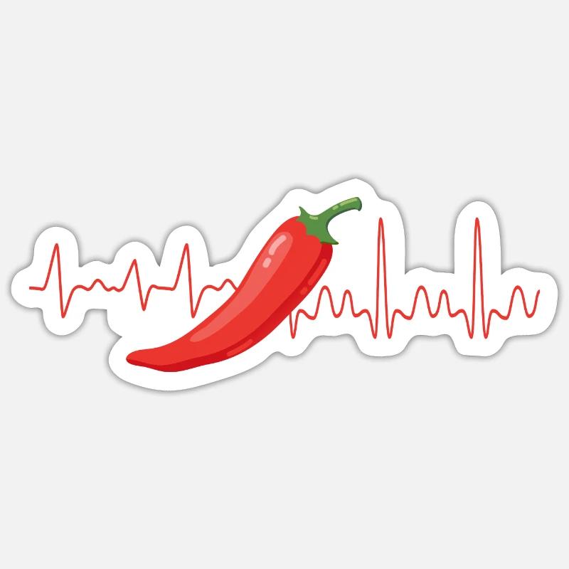 Piment Sticker taille S (10 x 10 cm)