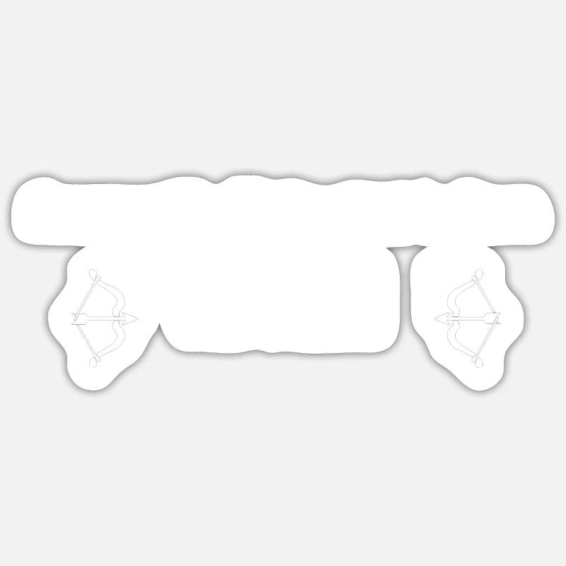 Sarkasmus Weltmeisterschaft 2017 - 3. Platz - Sticker Größe S (10 x 10 cm) - Mattweiß