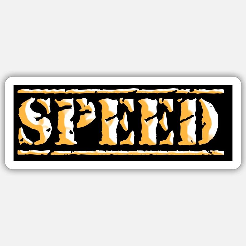 Speed Sticker size S (10 x 10 cm)
