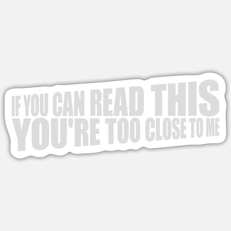 Sticker taille S (10 x 10 cm) - 