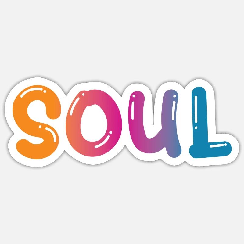 Soul Sticker size S (10 x 10 cm)