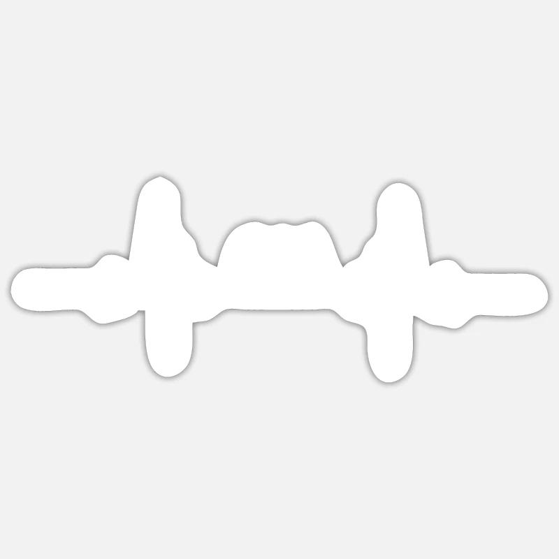 Sticker Größe S (10 x 10 cm) - 