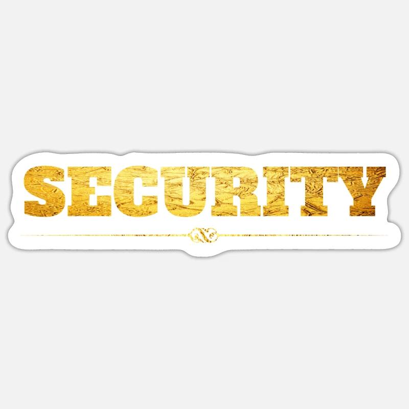 Security Sticker Größe S (10 x 10 cm)