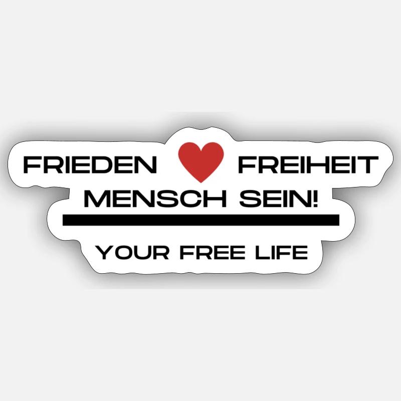 Sticker Größe S (10 x 10 cm) - 