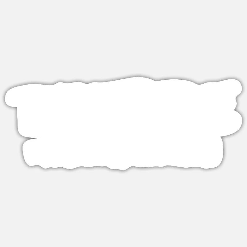 Pferde machen glücklich - Sticker Größe S (10 x 10 cm) - Mattweiß