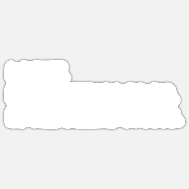 Dire danser - Sticker taille S (10 x 10 cm) - blanc mat