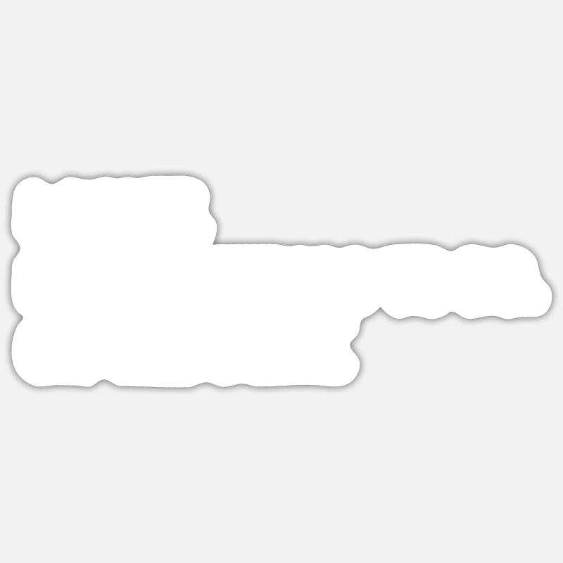 Bateau - Sticker taille S (10 x 10 cm) - blanc mat