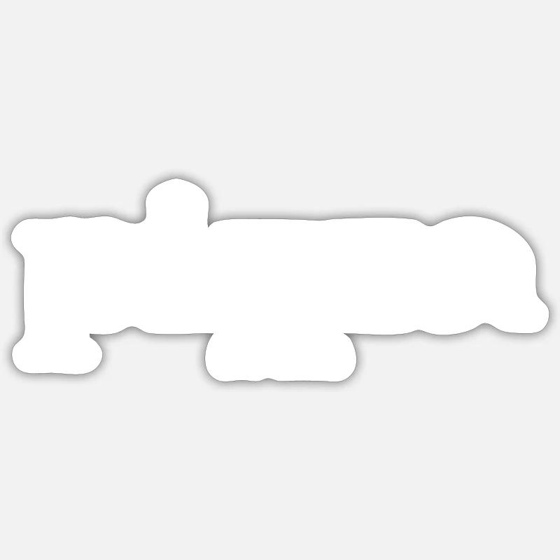 Pizza lover - Sticker size S (10 x 10 cm) - white matte
