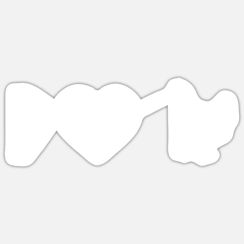 Sticker Größe S (10 x 10 cm) - 