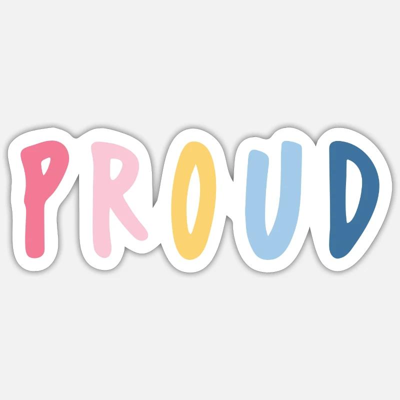 Triompher! - Sticker taille S (10 x 10 cm) - blanc mat