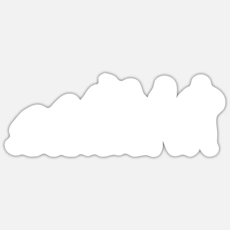 Evolution Musculation Musculation - Sticker taille S (10 x 10 cm) - blanc mat