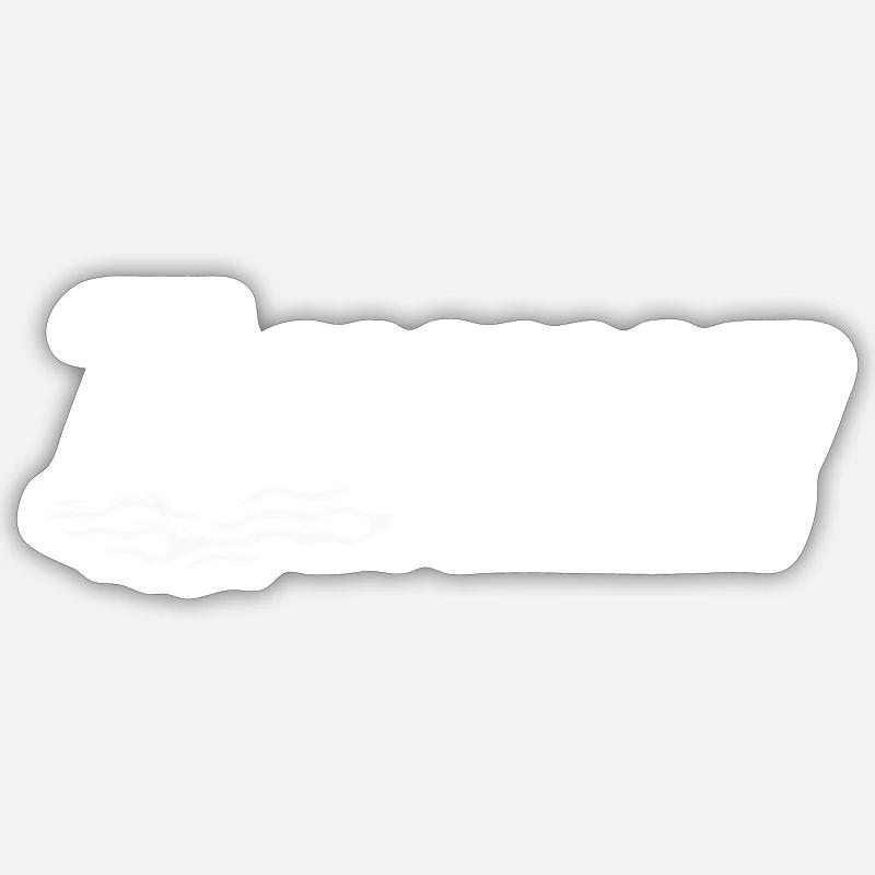 Réglage - Sticker taille S (10 x 10 cm) - blanc mat