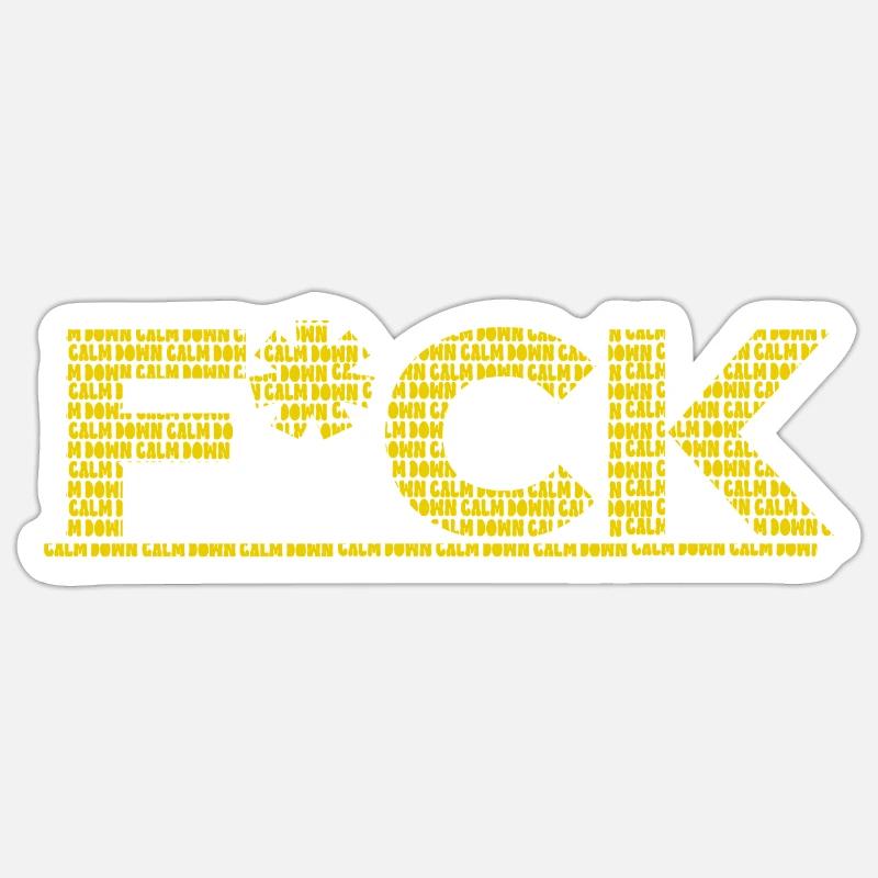keep calm Sticker Größe S (10 x 10 cm)
