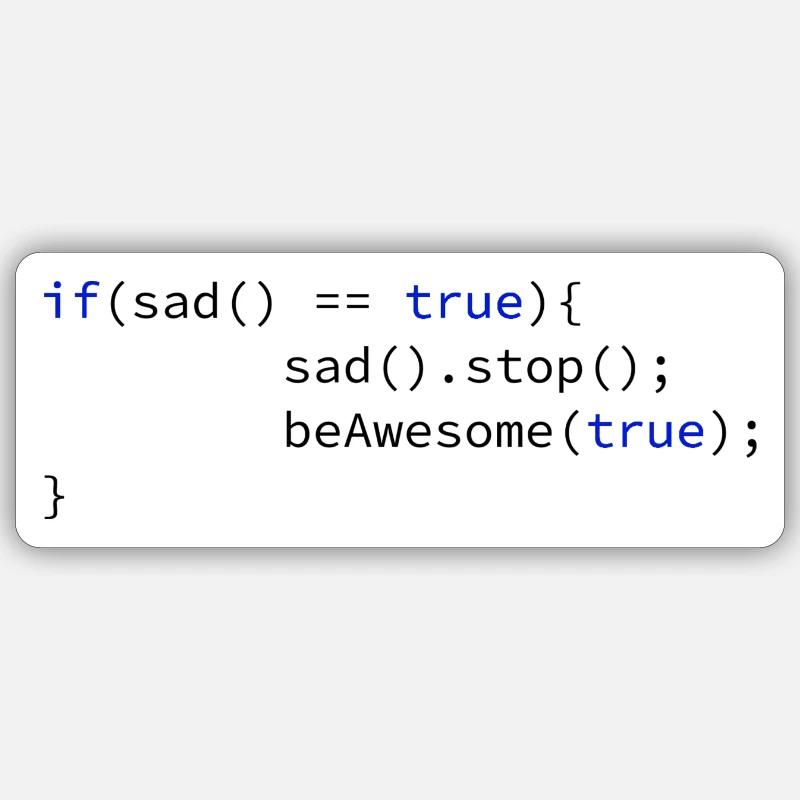 Sticker Größe S (10 x 10 cm) - 