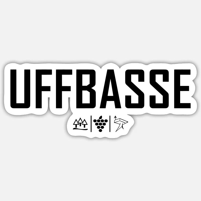 Uffbasse Sticker Größe S (10 x 10 cm)