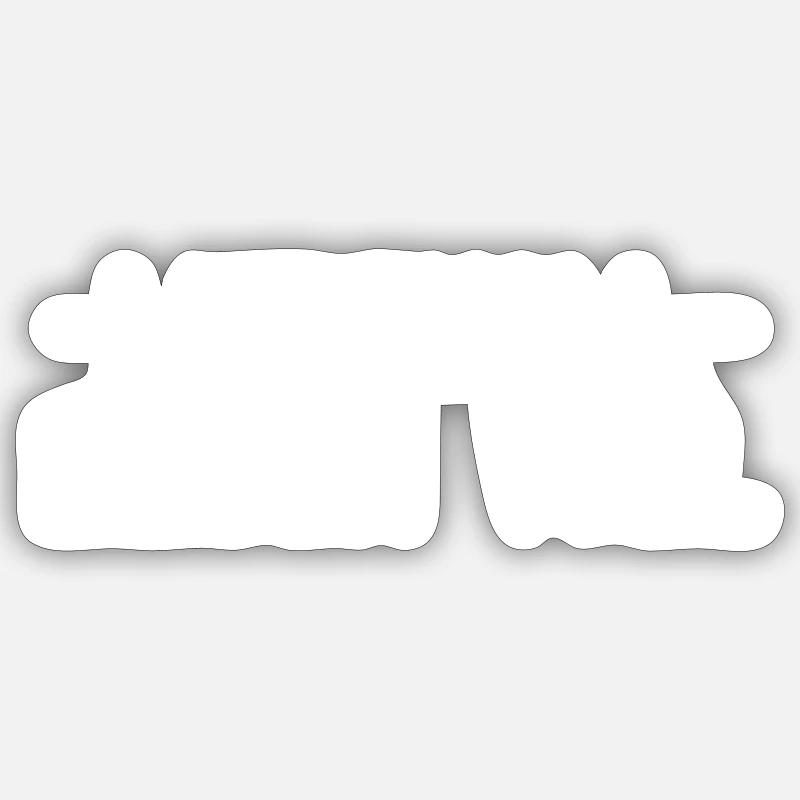 Sticker Größe S (10 x 10 cm) - 
