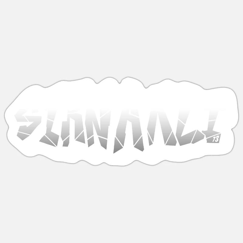 Sirnakli - Sticker taille S (10 x 10 cm) - blanc mat