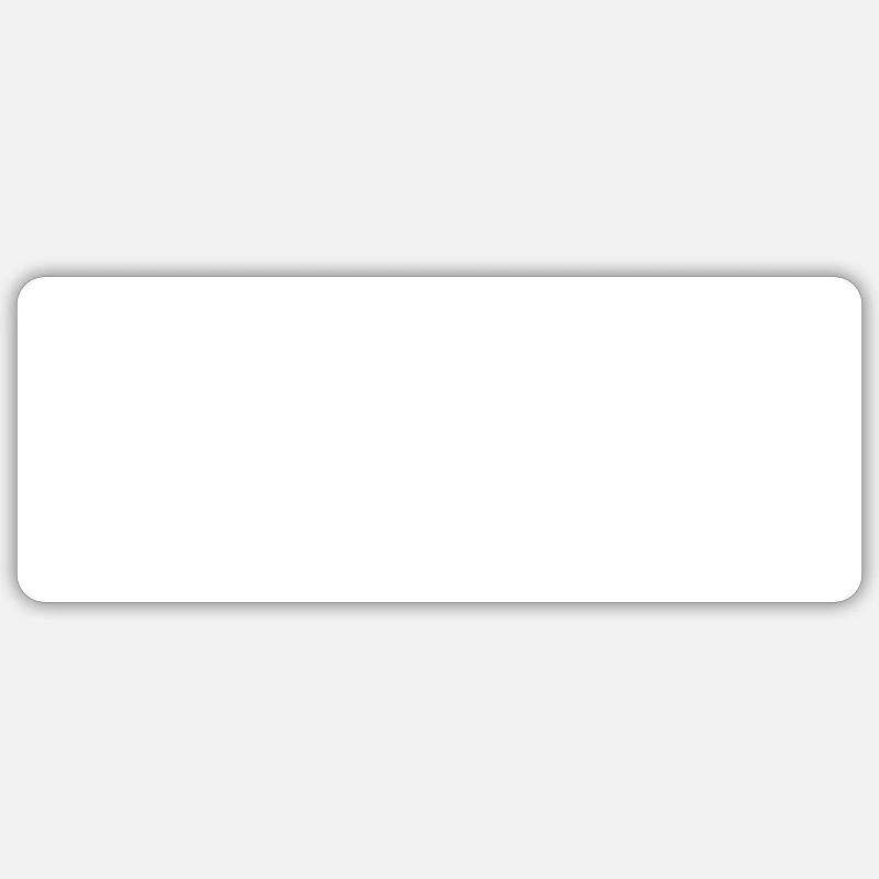 Nom - Max - Sticker taille S (10 x 10 cm) - blanc mat