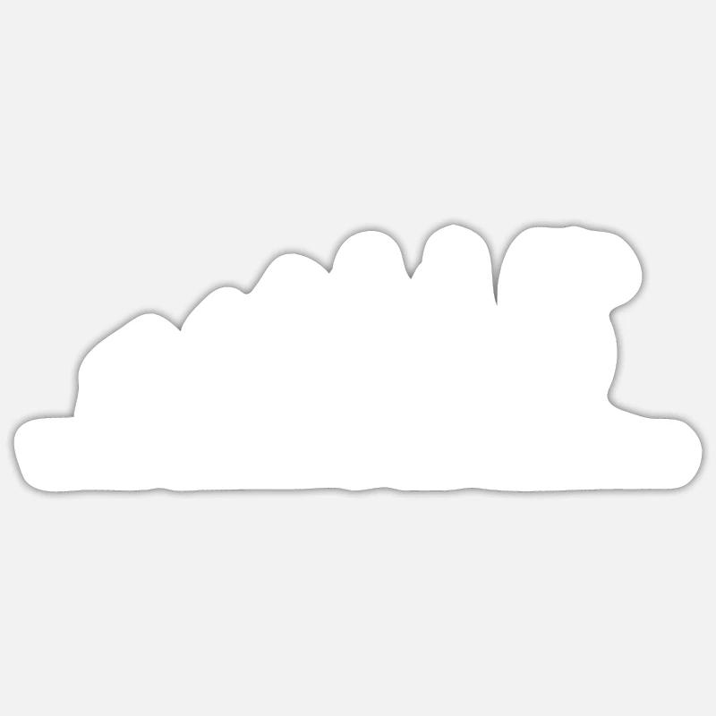 L’évolution de la musculation Sticker taille S (10 x 10 cm)