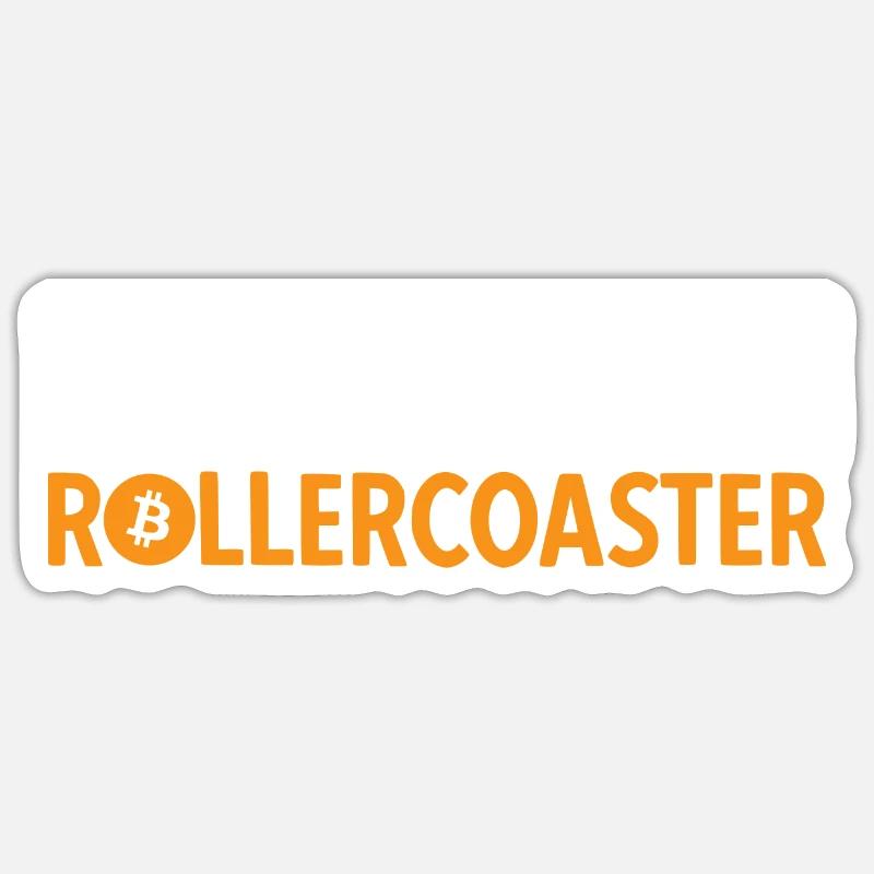 Bitcoin Kryptowährung BTC Crypto Trader Sticker Größe S (10 x 10 cm)