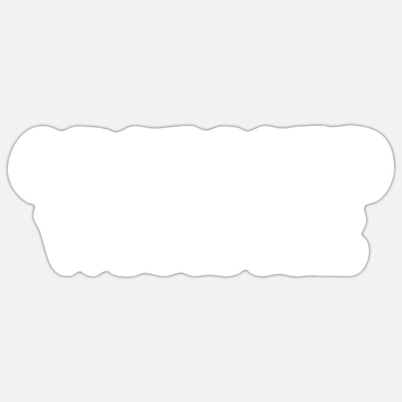 obsessed with me - Sticker size S (10 x 10 cm) - white matte