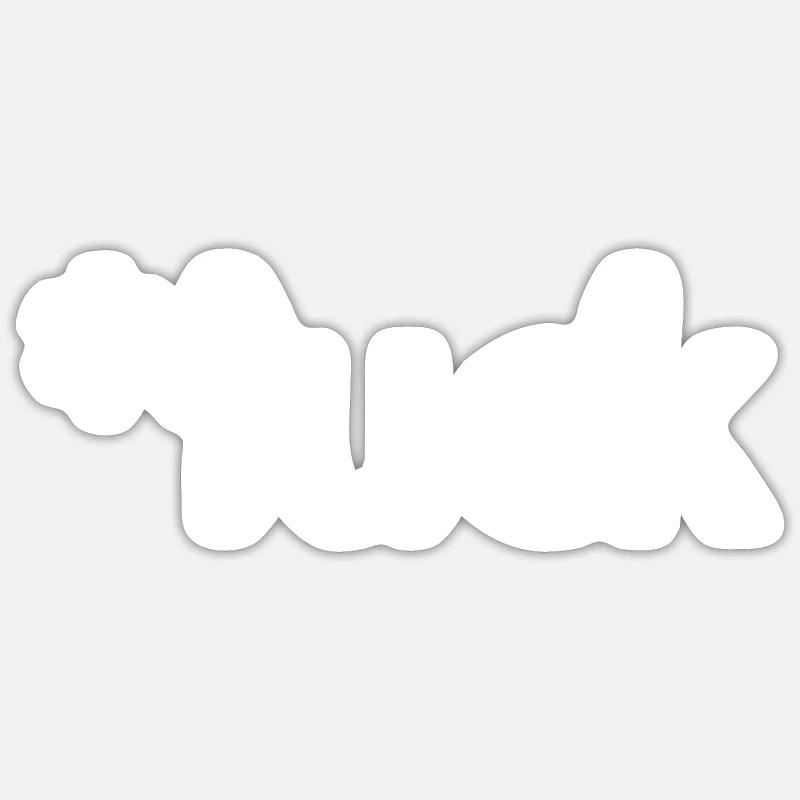 Luck St Patricks Day Sticker size S (10 x 10 cm)