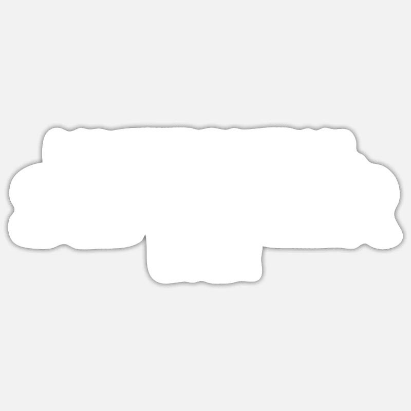 Most Punctual Slacker Ever - Sticker size S (10 x 10 cm) - white matte