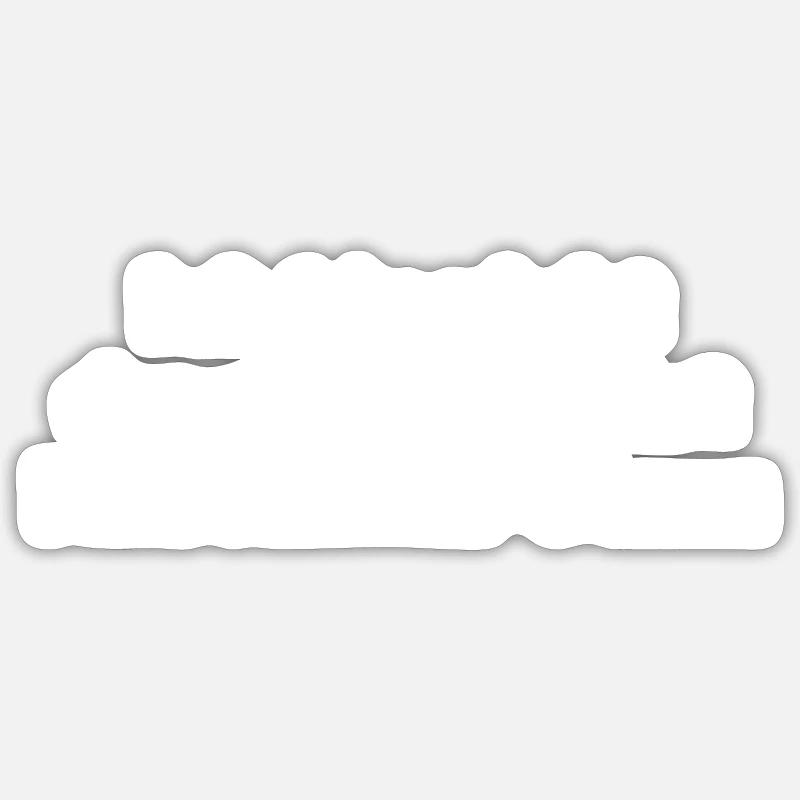 Ich bin nicht dreckig das ist Maschinen Glanz Sticker Größe S (10 x 10 cm)