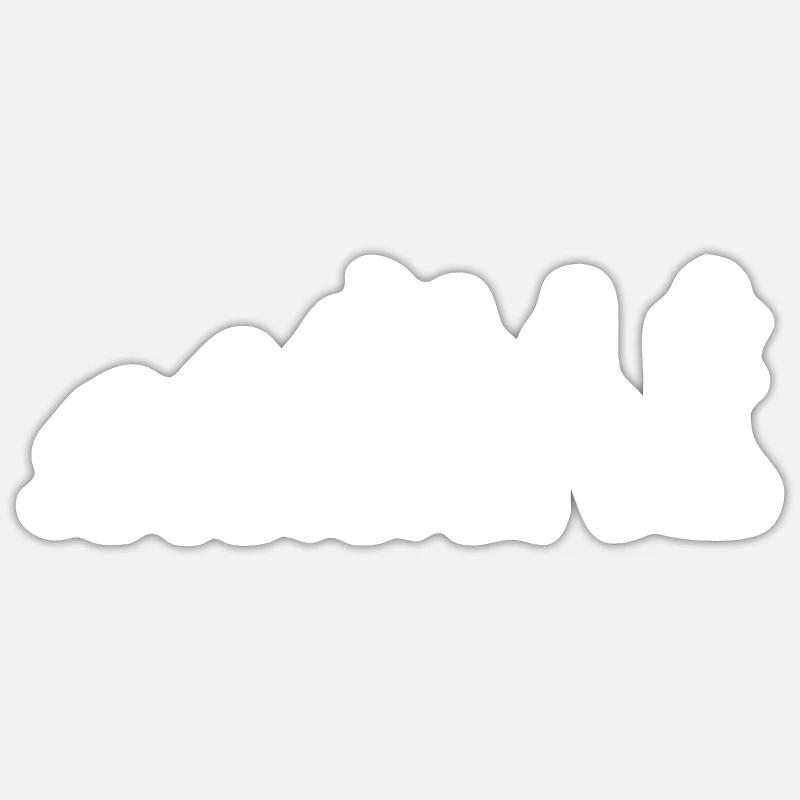 Evolution - Chess - Chess Players - Sticker size S (10 x 10 cm) - white matte